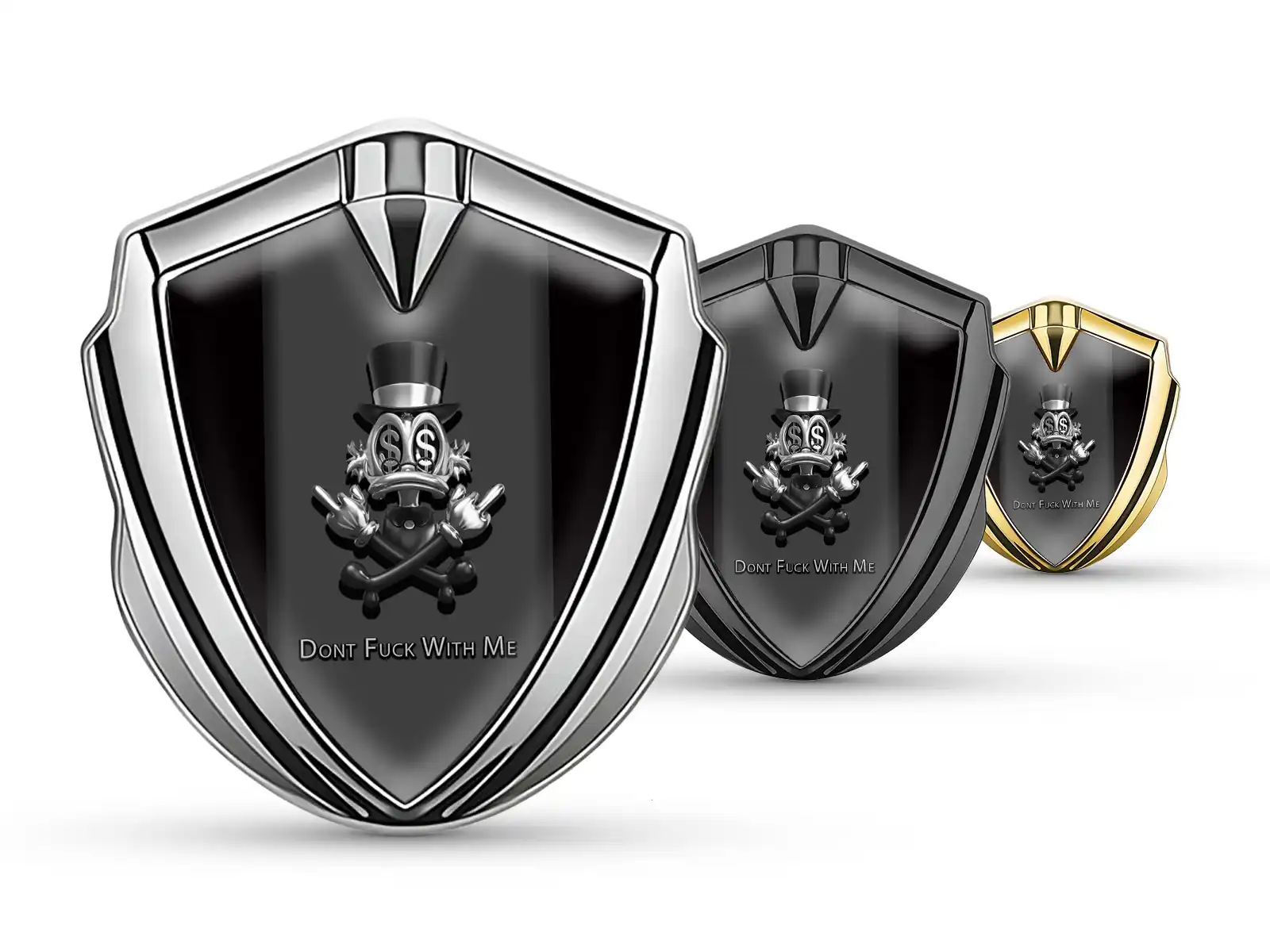 High End Car Logo Badges Minimal Style Limited